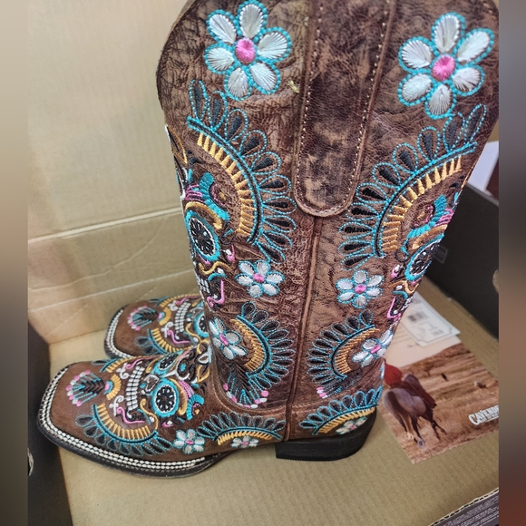 Womens Fshion Western Boots - Picture 2 of 6
